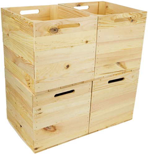 Stück weinkiste natur - stück,